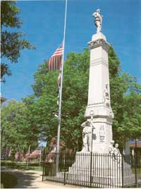 Monument at Courthouse Square - Cambridge, Ohio